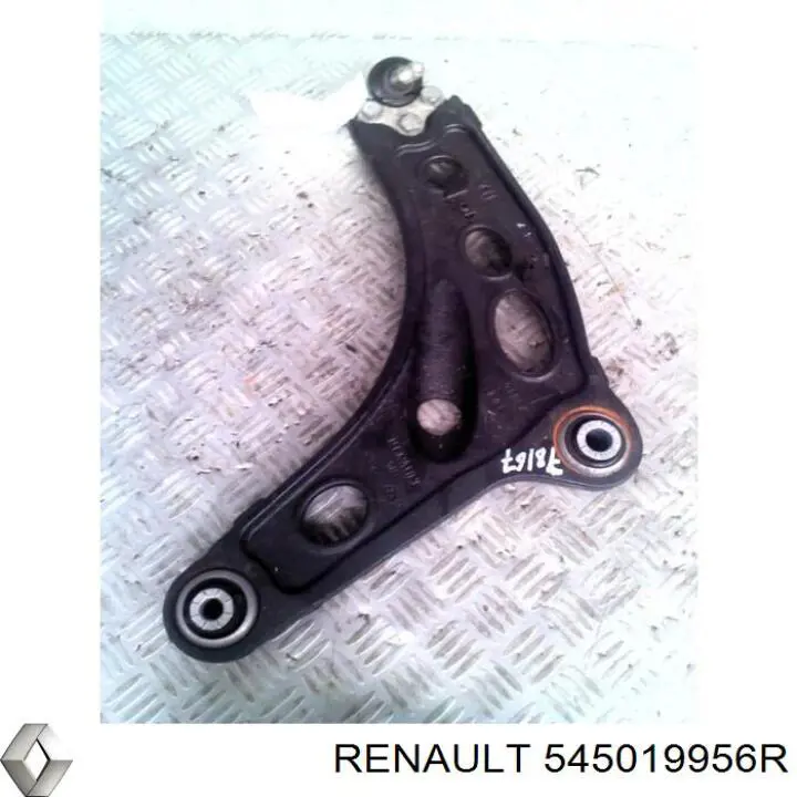 Brazo inferior izquierdo de la suspensión delantera 545019956R Renault (RVI)