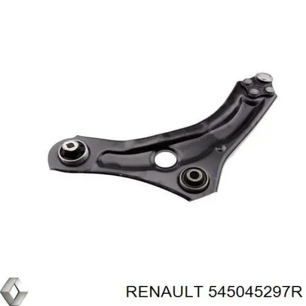 545045297R Renault (RVI) Brazo inferior derecho de la suspensión delantera