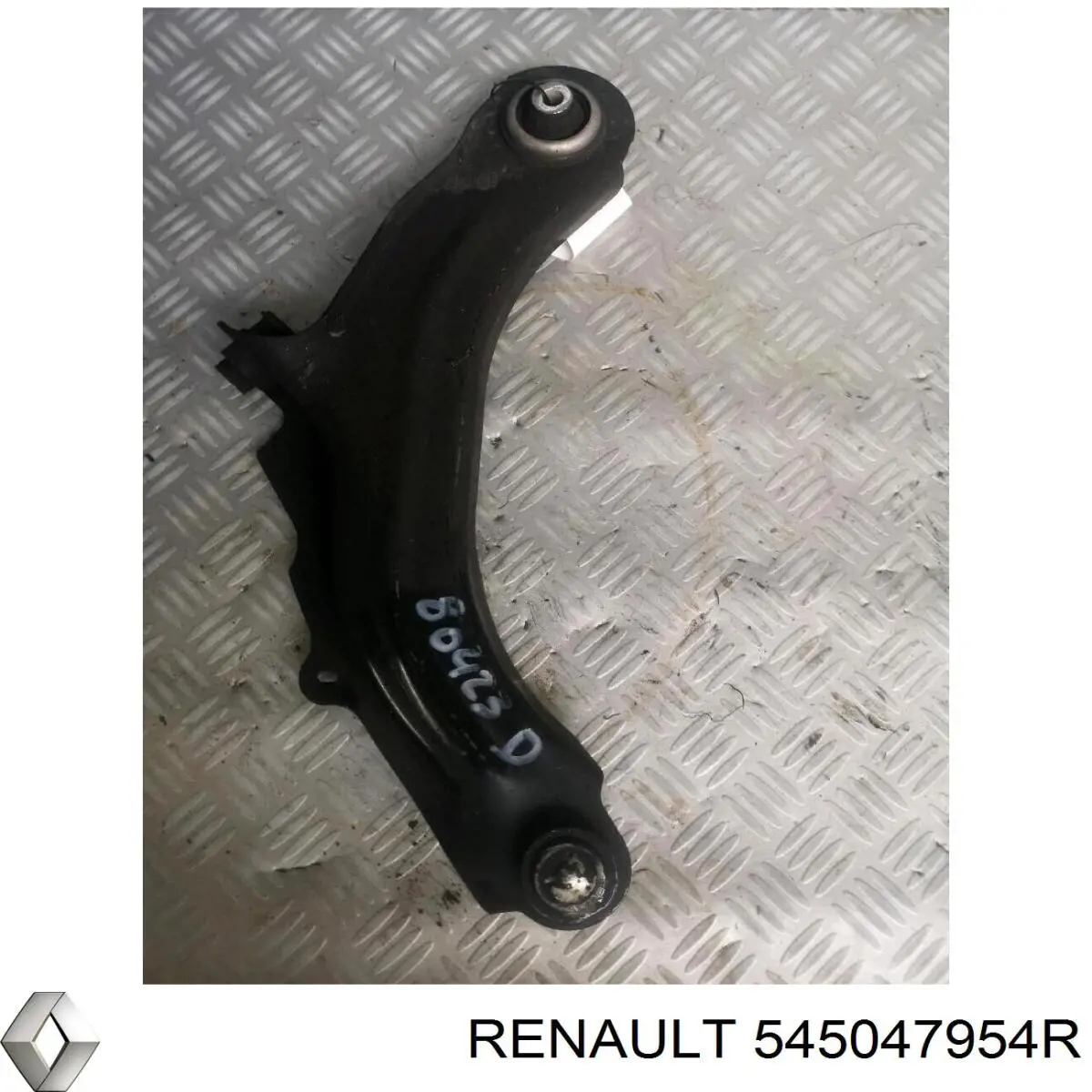 545047954R Renault (RVI) barra oscilante, suspensión de ruedas delantera, inferior derecha