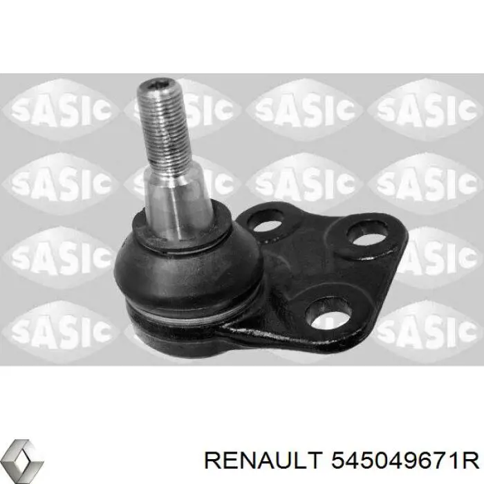 545049671R Renault (RVI) barra oscilante, suspensión de ruedas delantera, inferior derecha