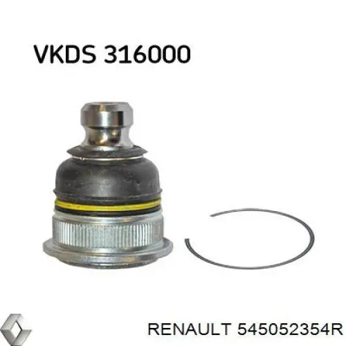 Comprar 545052354R Renault (RVI) Brazo inferior izquierdo de la suspensión delantera