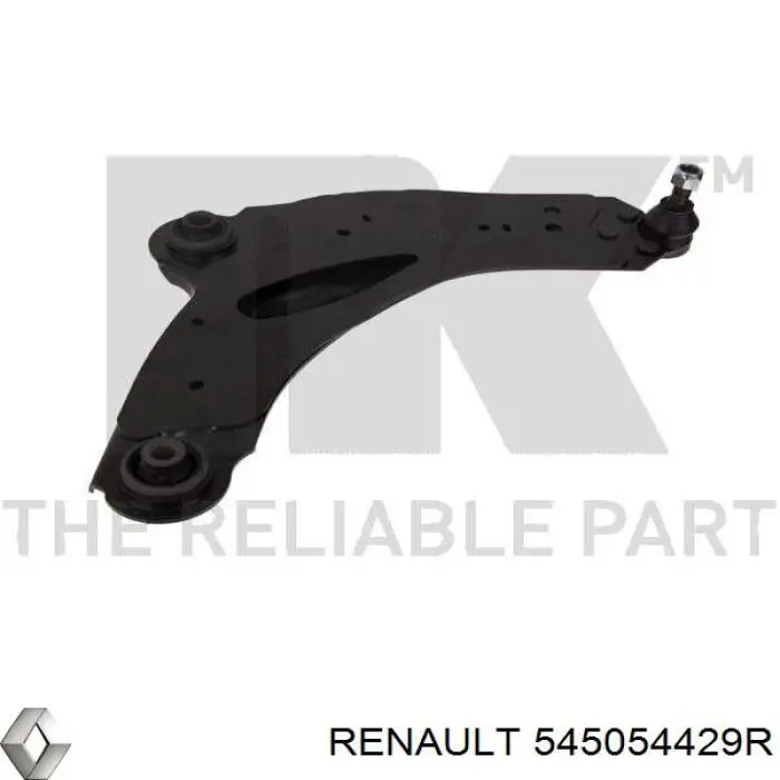 Brazo inferior izquierdo de la suspensión delantera Renault (RVI) 545054429R precio, desde 70,30 EUR