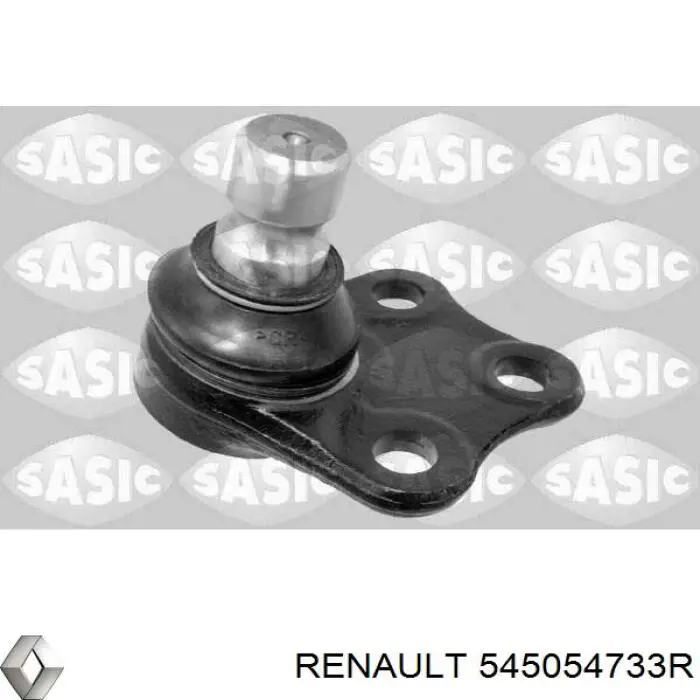 545054733R Renault (RVI) barra oscilante, suspensión de ruedas delantera, inferior izquierda