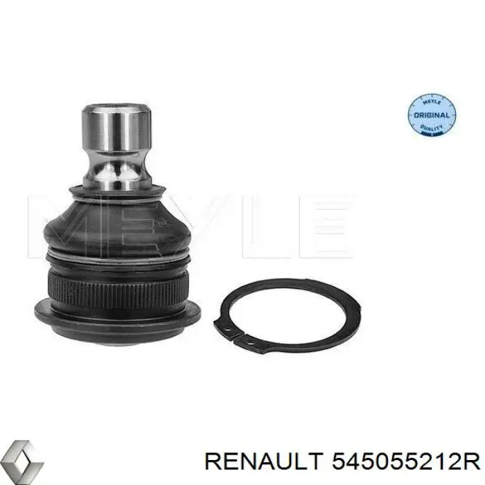 Brazo inferior izquierdo de la suspensión delantera 545055212R Renault (RVI)