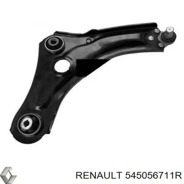 545056711R Renault (RVI) brazo suspension trasero inferior izquierdo