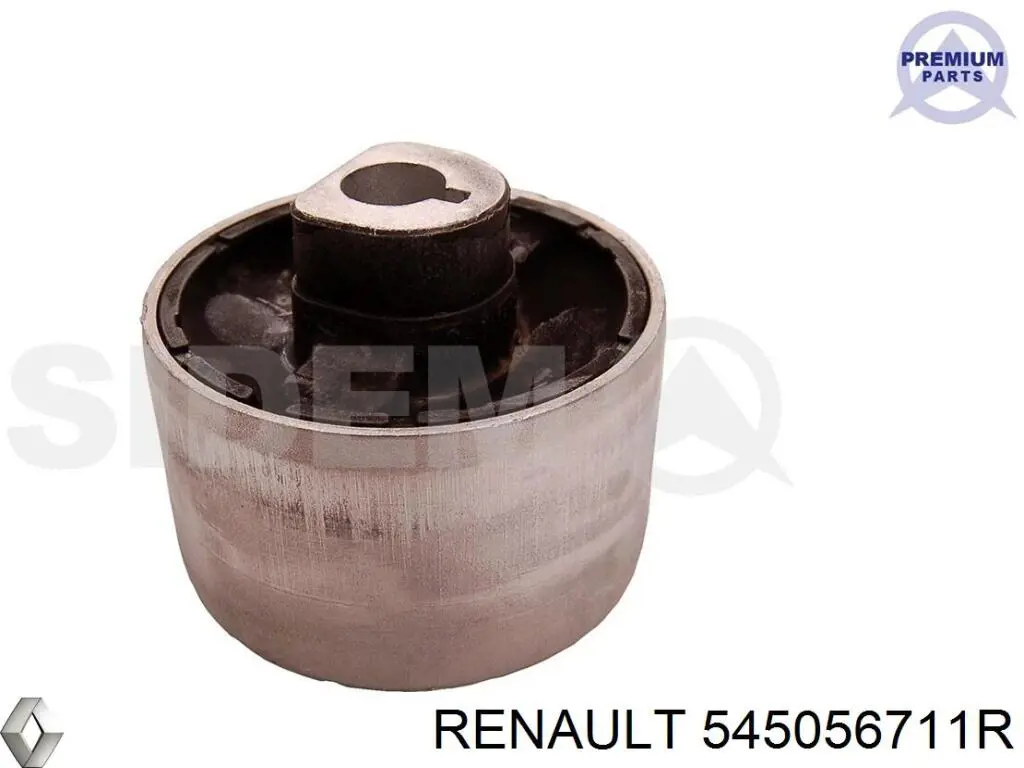 Brazo suspension trasero inferior izquierdo 545056711R Renault (RVI)