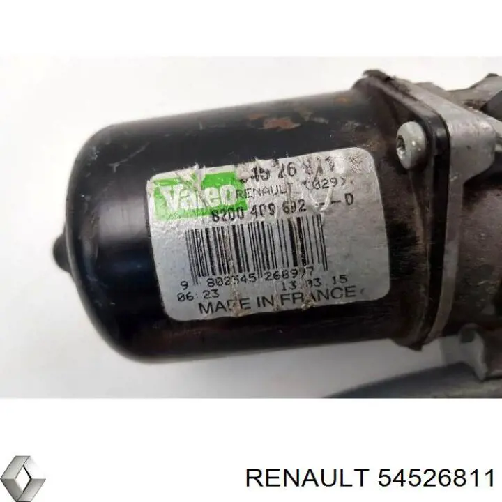 Comprar 54526811 Renault (RVI) Motor limpiaparabrisas