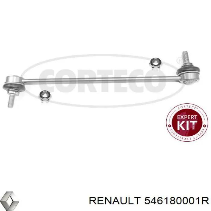 Bieleta estabilizadora delantera Renault (RVI) 546180001R precio, desde 20,35 EUR