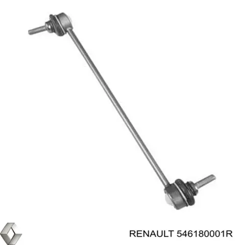 Bieleta estabilizadora delantera 546180001R Renault (RVI)
