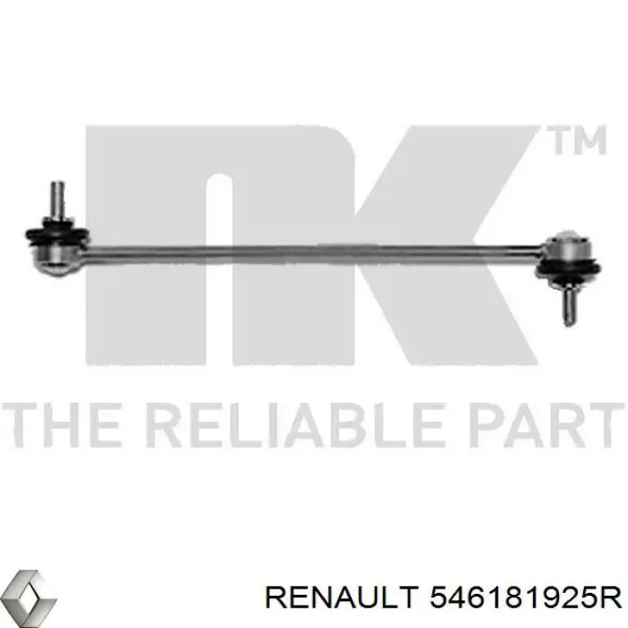 Comprar 546181925R Renault (RVI) Bieleta estabilizadora delantera