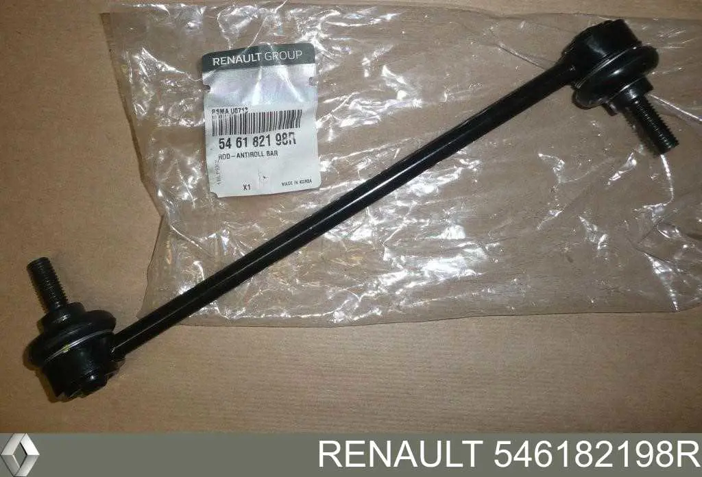 546182198R Renault (RVI) soporte de barra estabilizadora delantera