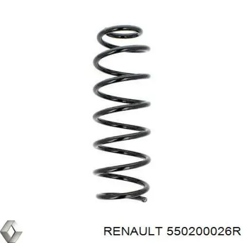 550200026R Renault (RVI) muelle de suspensión eje trasero