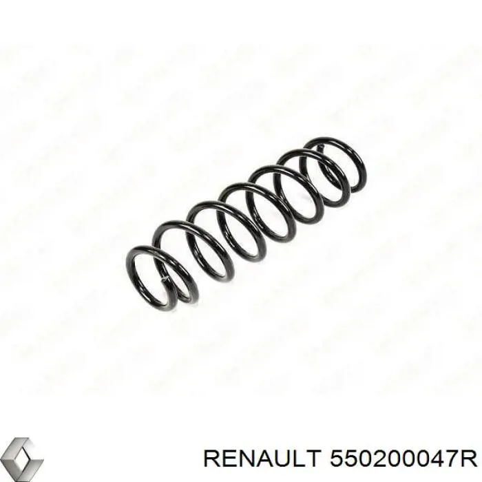 550200047R Renault (RVI) muelle de suspensión eje trasero