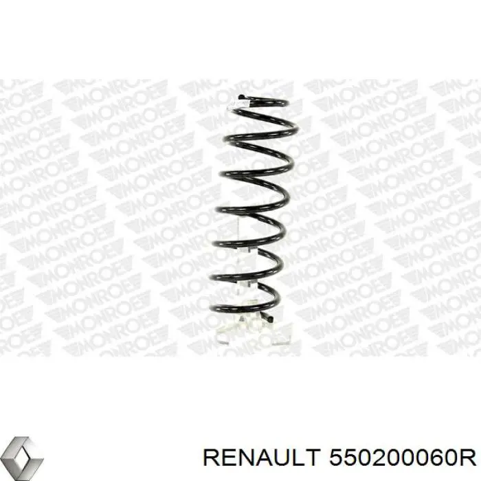 Comprar 550200060R Renault (RVI) Muelle de eje trasero