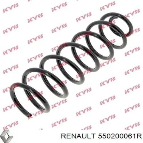 550200061R Renault (RVI) Muelle trasero