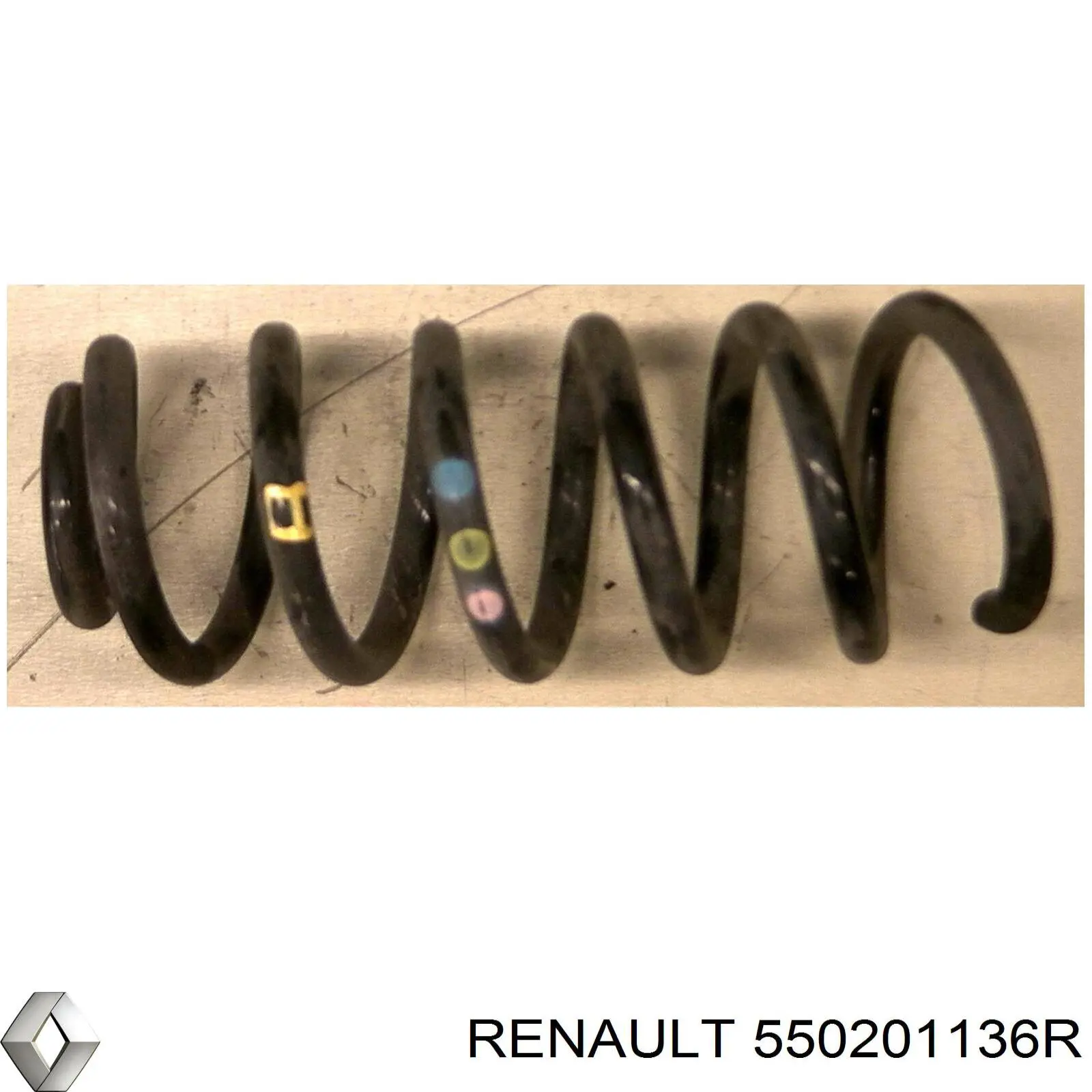 Comprar 550201136R Renault (RVI) Muelle de eje trasero