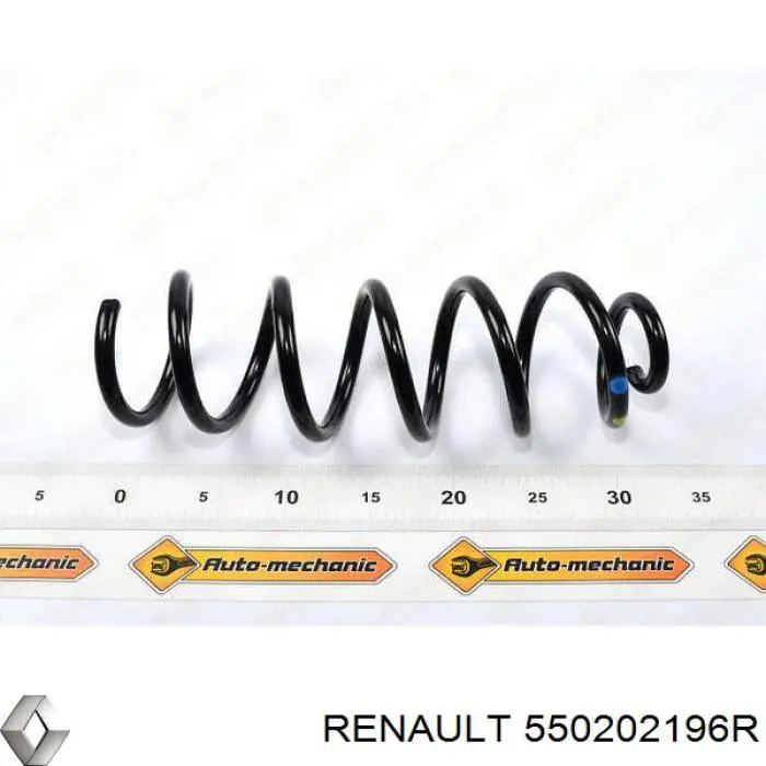 550208332R Renault (RVI) muelle de suspensión eje trasero