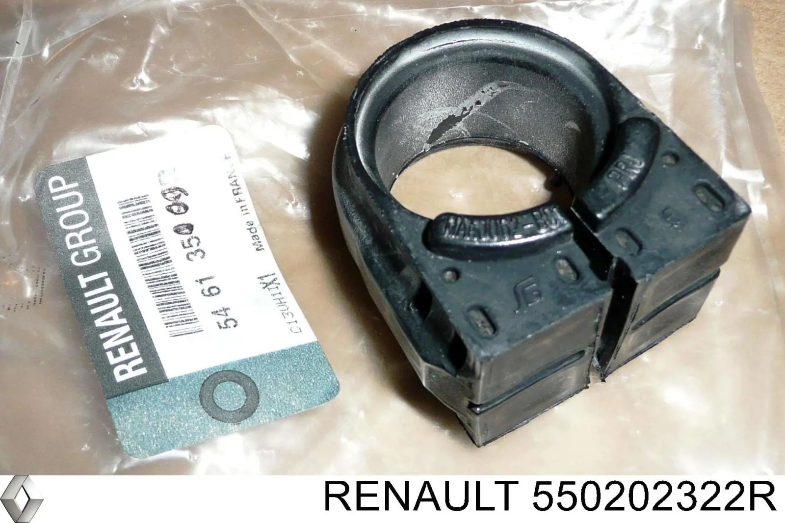 550202322R Renault (RVI) muelle de suspensión eje trasero
