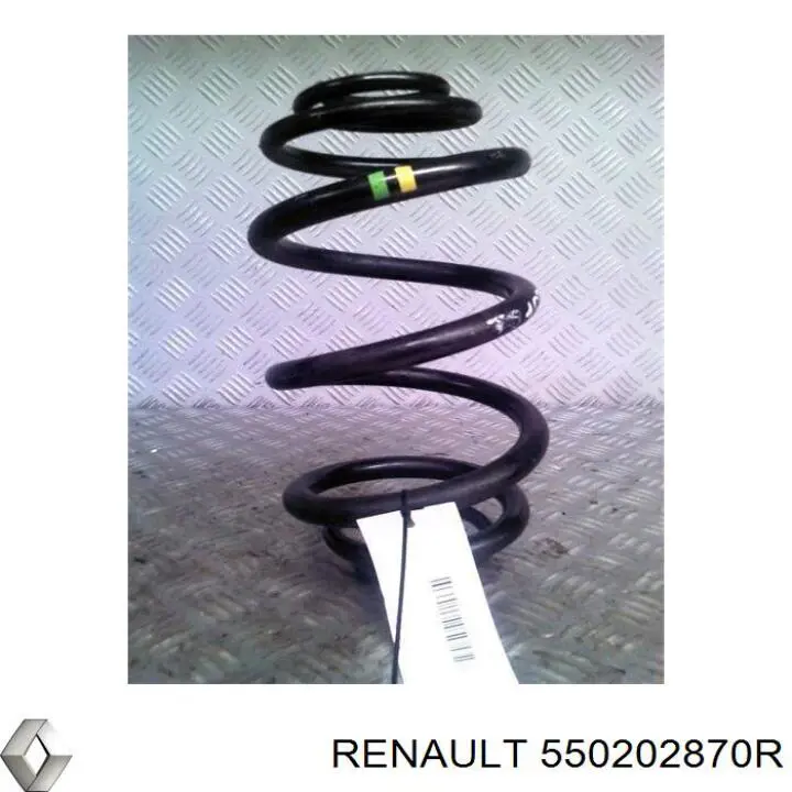 550202870R Renault (RVI) muelle de suspensión eje trasero