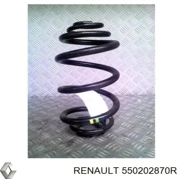Muelle de suspensión Renault (RVI) 550202870R