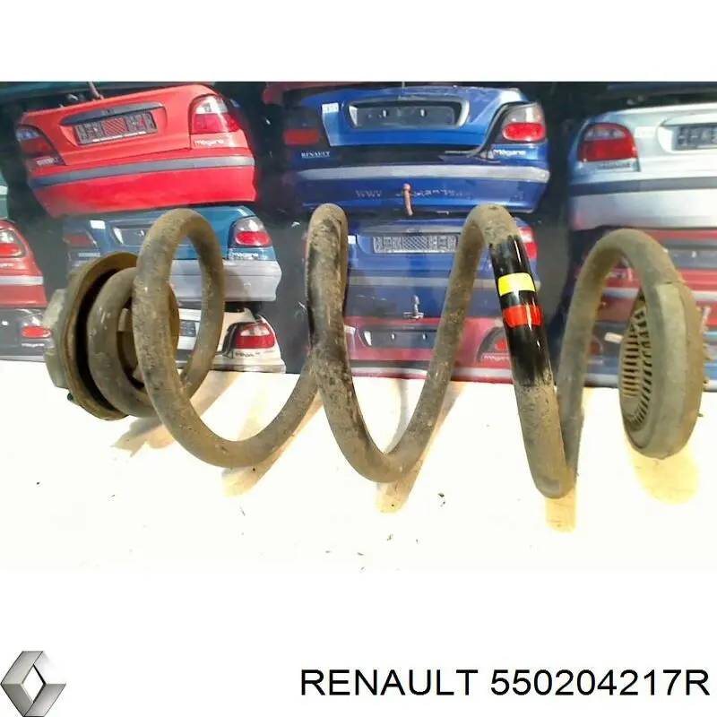 550204217R Renault (RVI) muelle de suspensión eje trasero