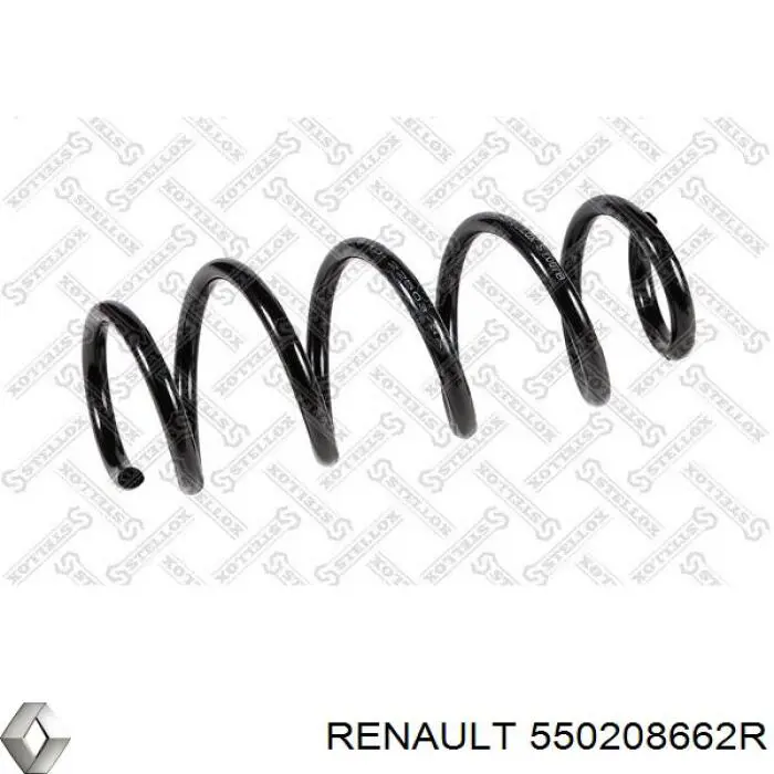 550204424R Renault (RVI) muelle de suspensión eje trasero