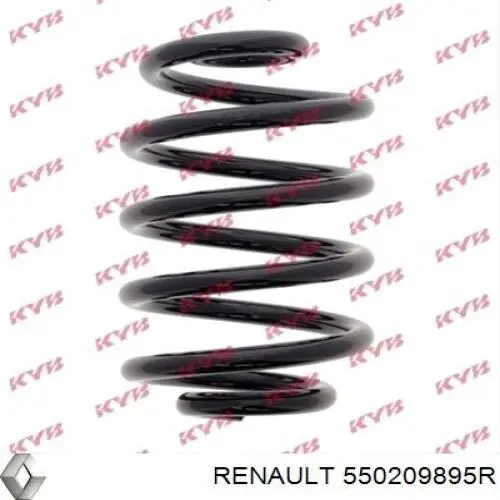 Muelle de suspensión trasero Renault (RVI) 550209895R precio, desde 54,90 EUR