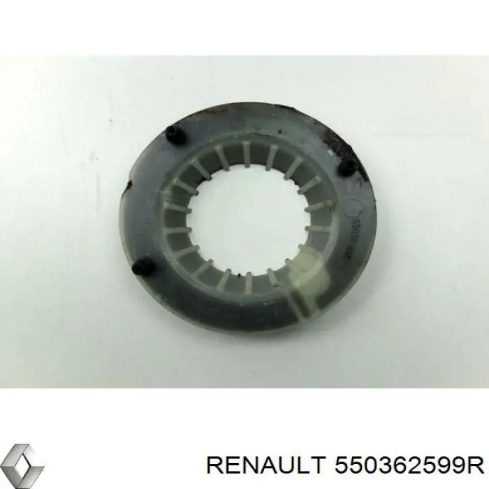 550362599R Renault (RVI) Aislador de resorte trasero inferior de goma