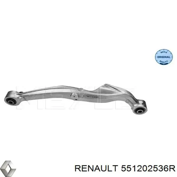 Brazo superior izquierdo de la suspensión trasera Renault (RVI) 551202536R precio, desde 63,39 EUR