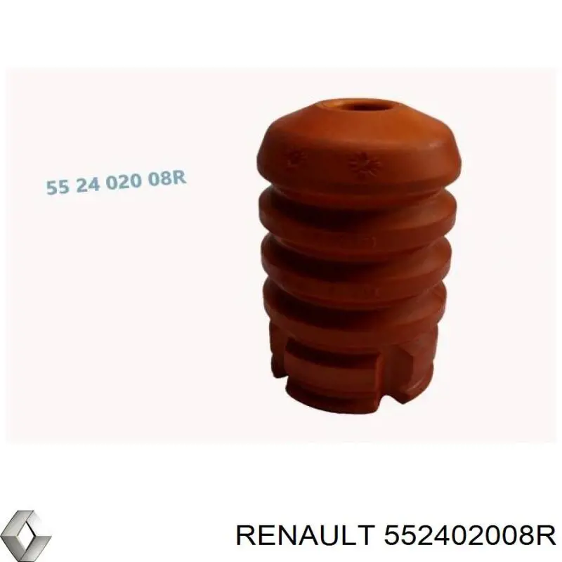 Comprar 552402008R Renault (RVI) Tope de ballesta trasera