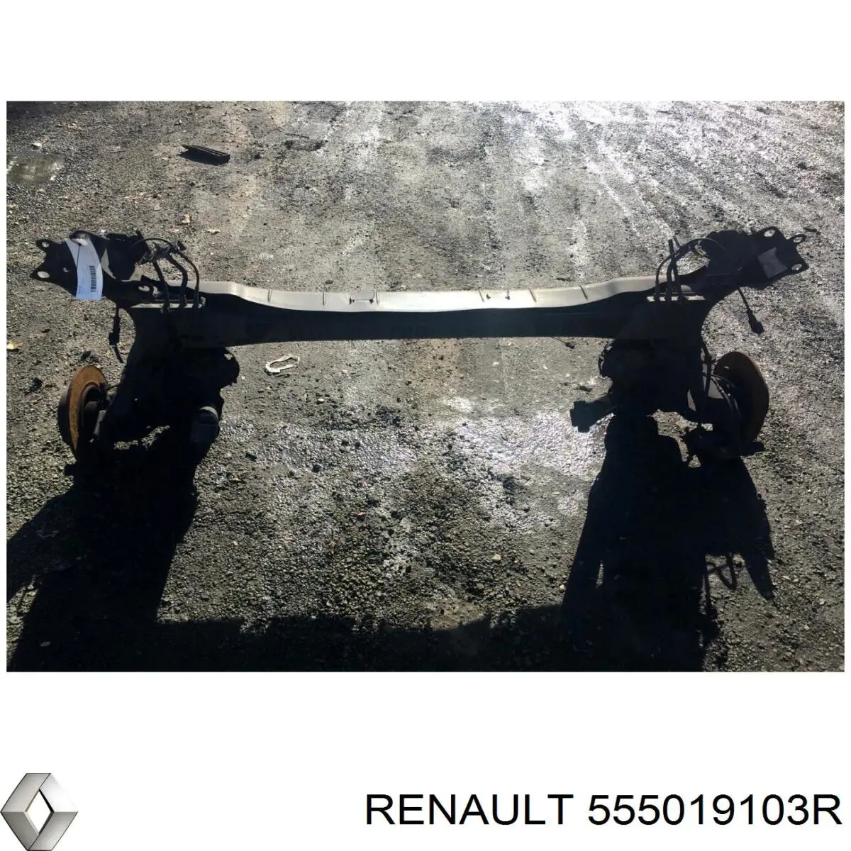 555019103R Renault (RVI) subchasis trasero soporte motor