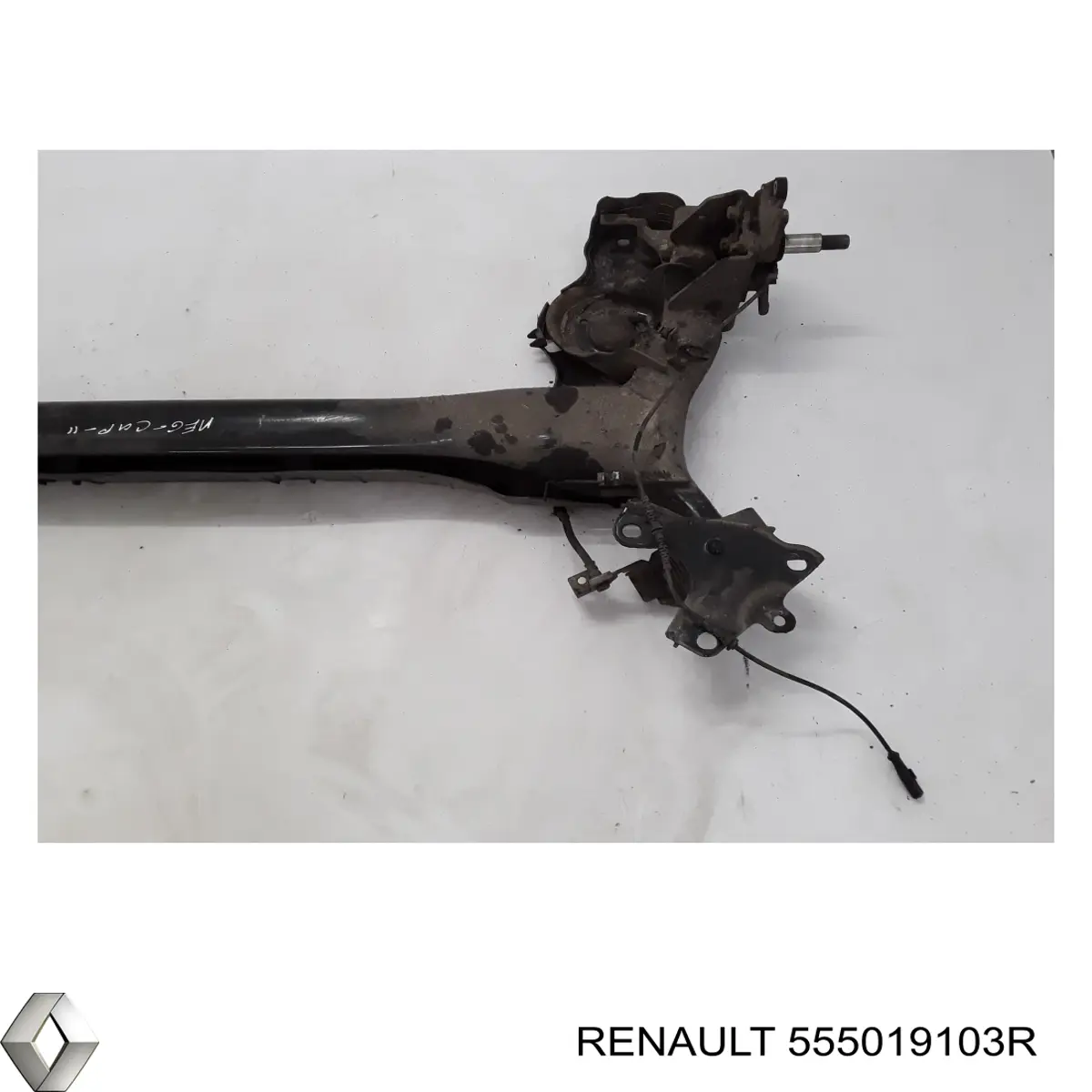 Subchasis trasero soporte motor Renault (RVI) 555019103R precio, desde 262,81 EUR
