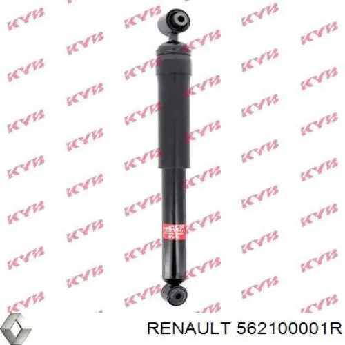 562100001R Renault (RVI) amortiguador trasero