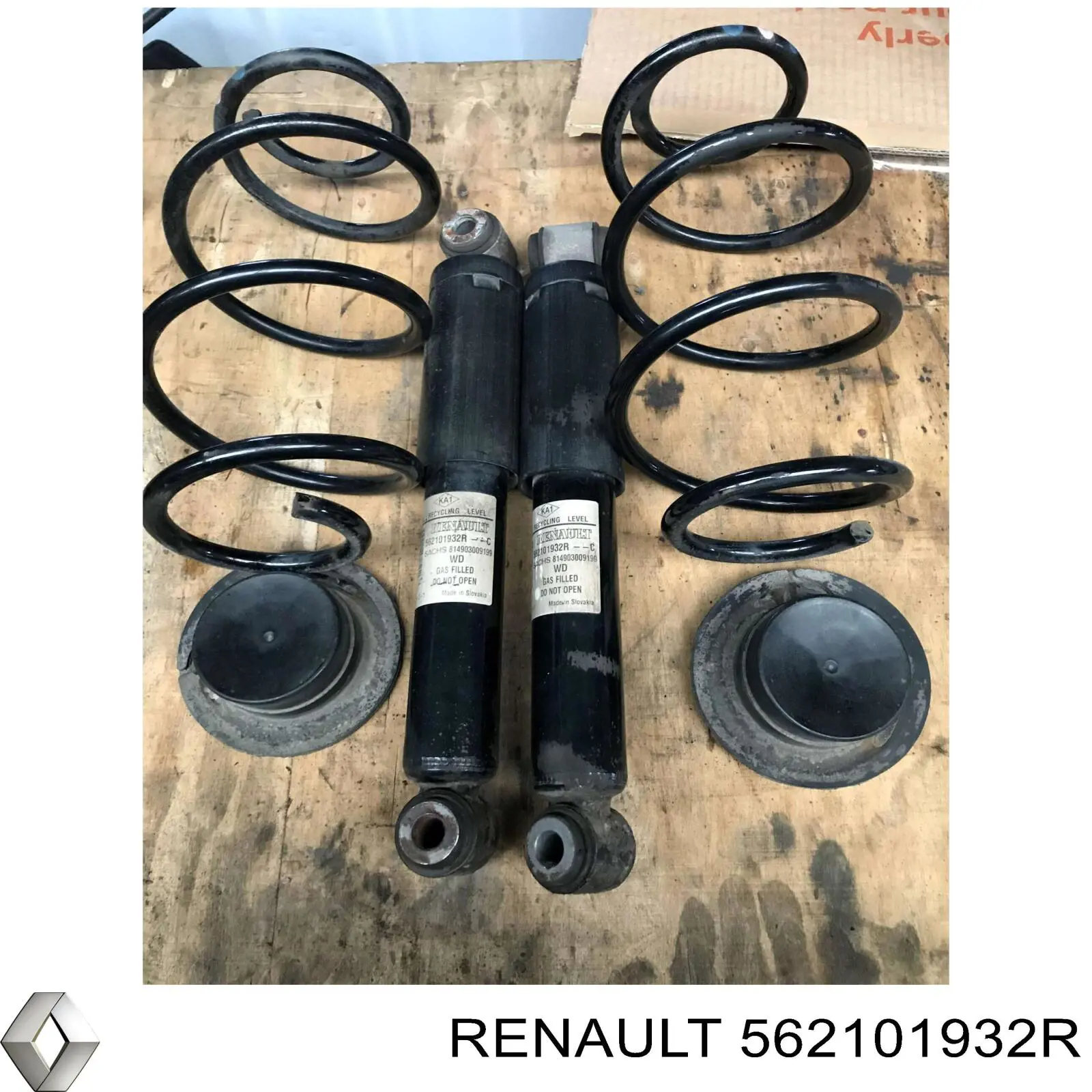 Amortiguador trasero Renault (RVI) 562101932R precio, desde 43,86 EUR