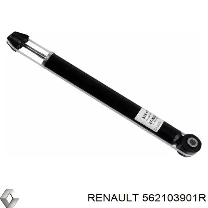 562103901R Renault (RVI) amortiguador trasero