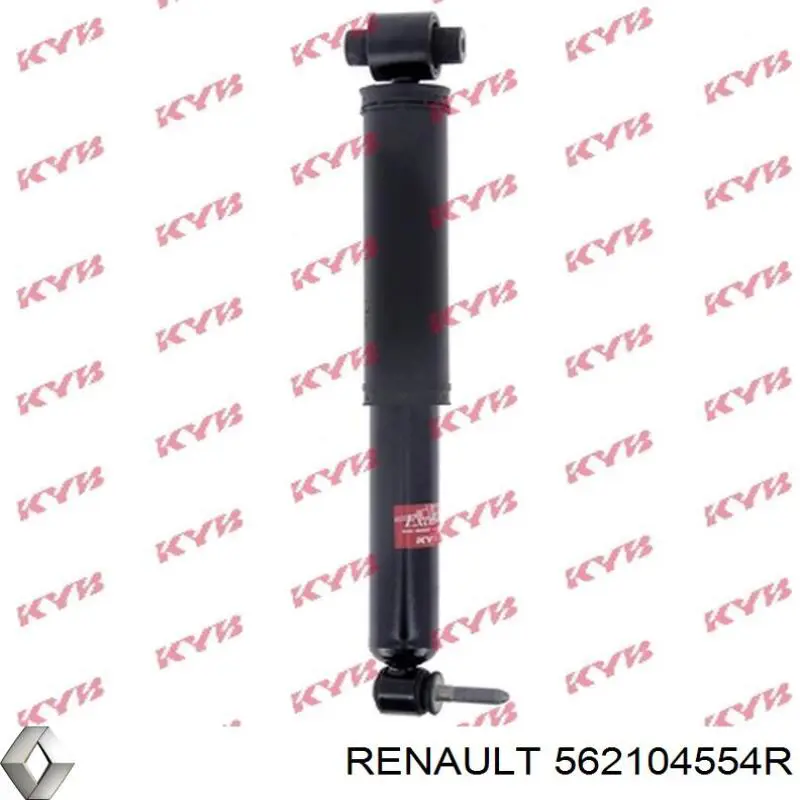 562104554R Renault (RVI) amortiguador trasero