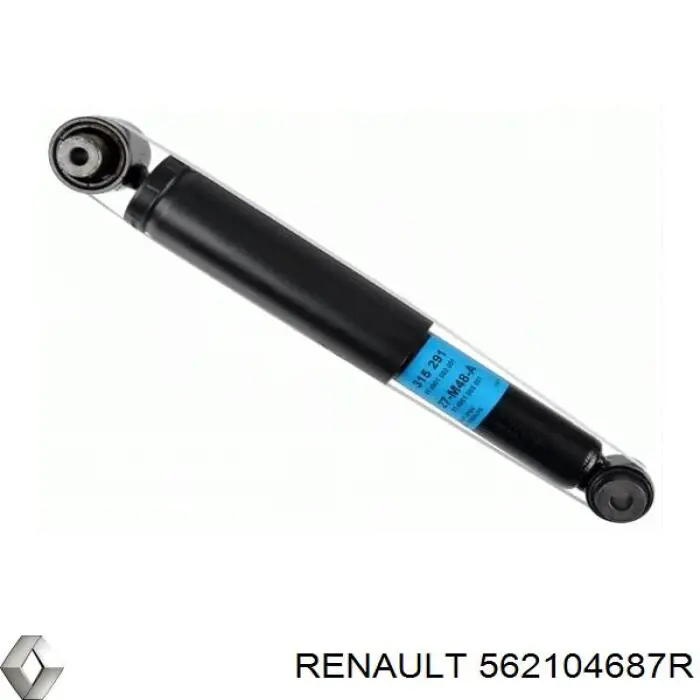 Comprar 562104687R Renault (RVI) Amortiguador trasero