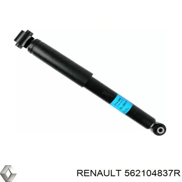 562104837R Renault (RVI) amortiguador trasero