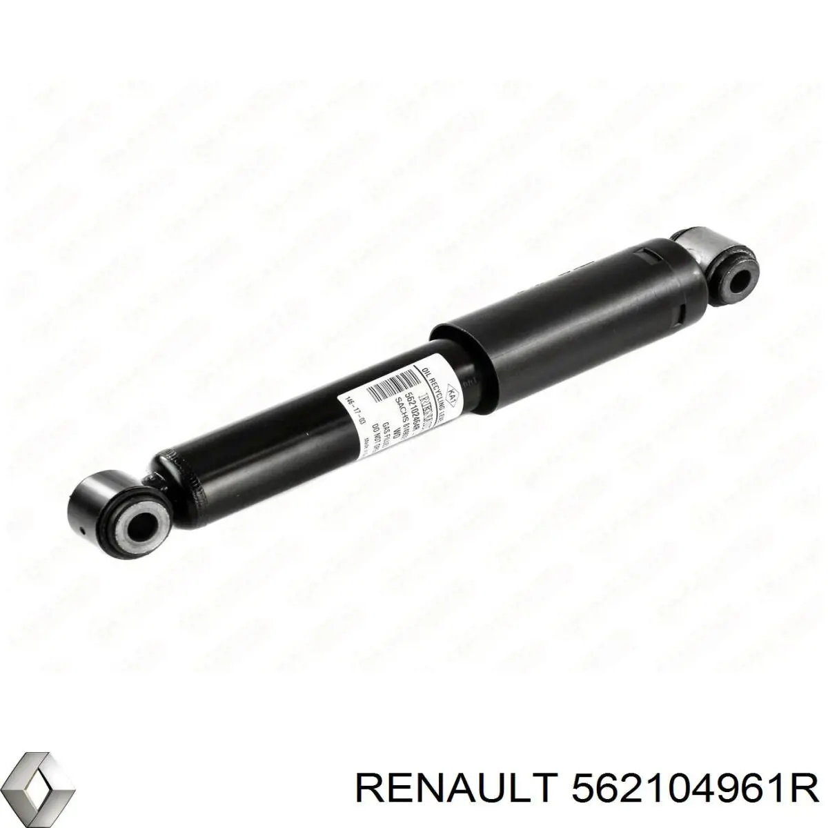562104961R Renault (RVI) amortiguador trasero