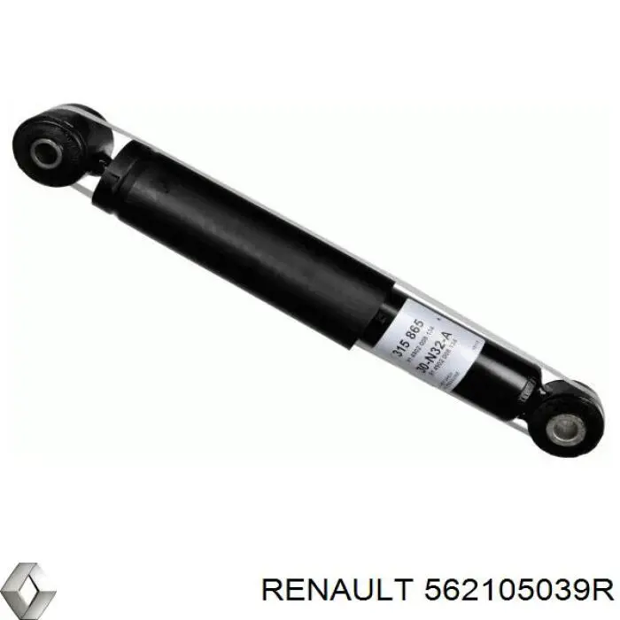 562105039R Renault (RVI) amortiguador trasero