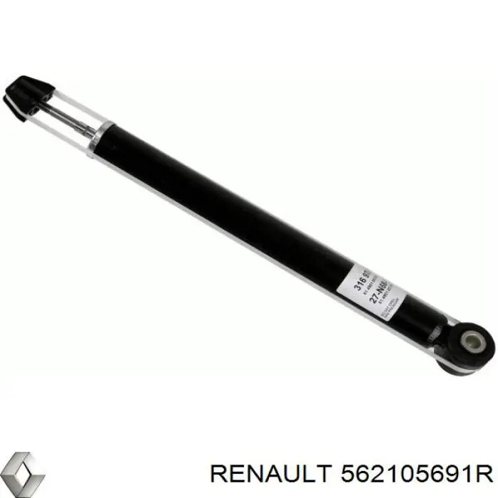 Amortiguador trasero Renault (RVI) 562105691R precio, desde 40,66 EUR