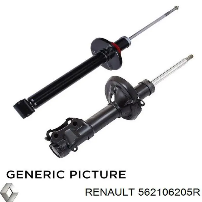 Comprar 562102490R Renault (RVI) Amortiguador trasero