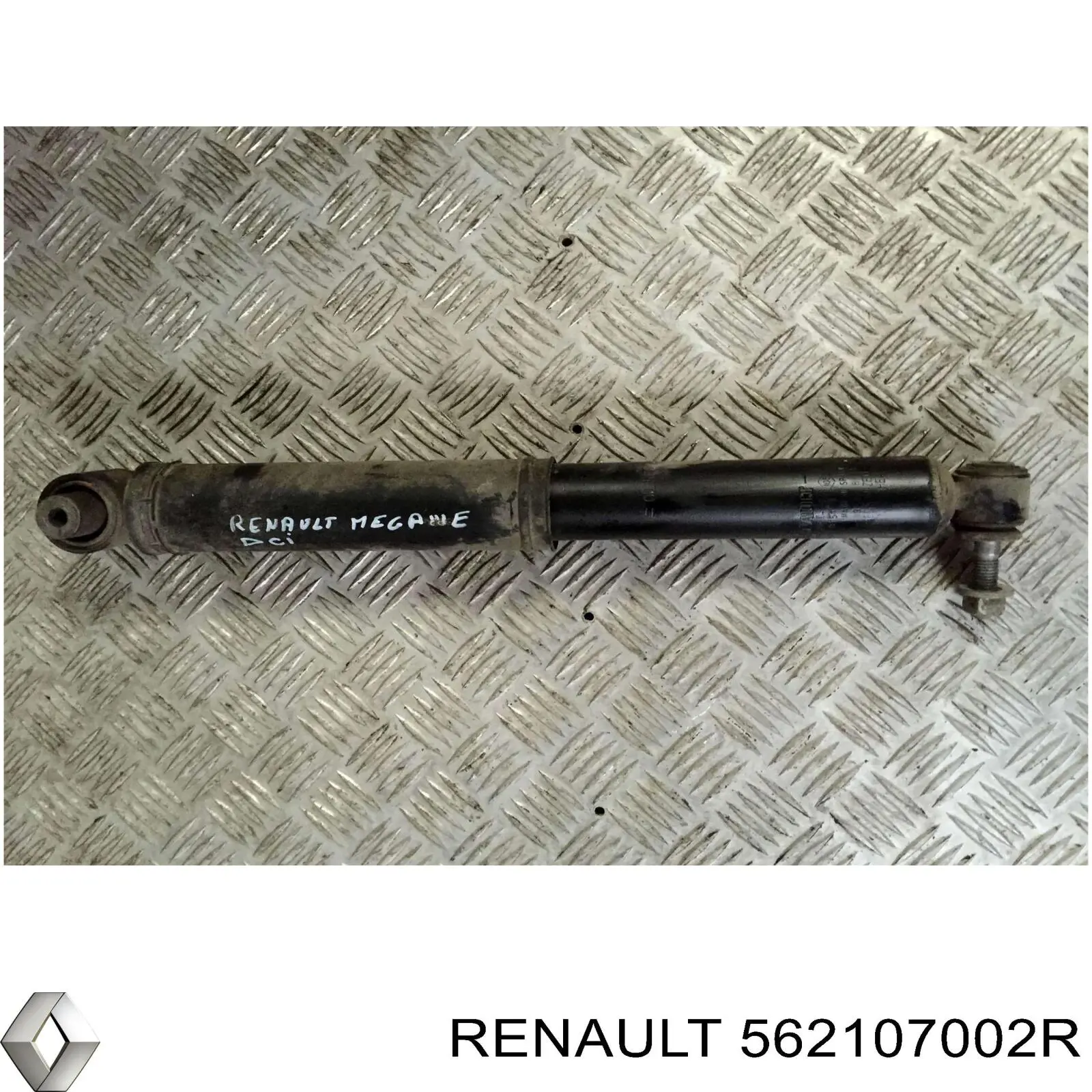 562107002R Renault (RVI) amortiguador trasero