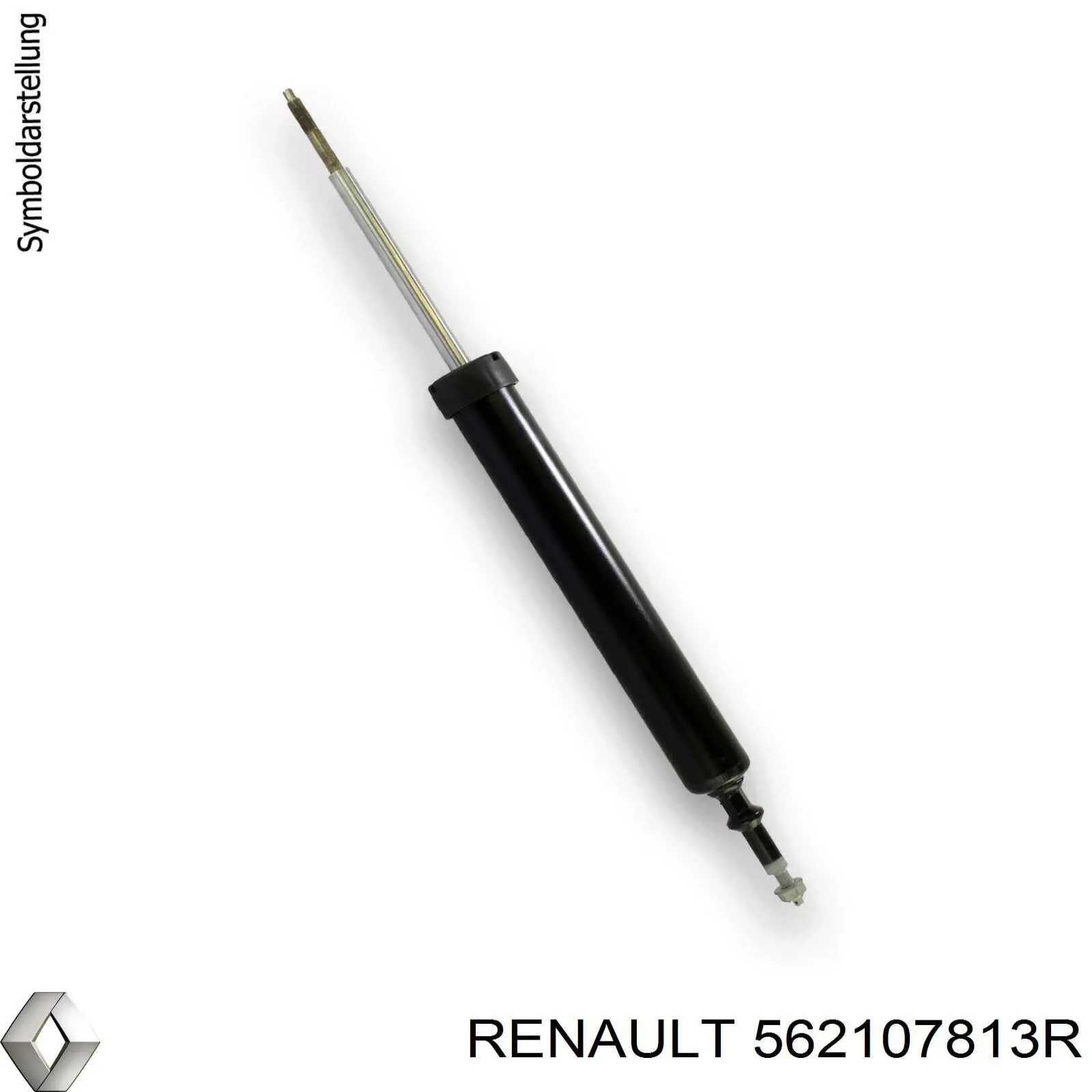 562107813R Renault (RVI) amortiguador trasero