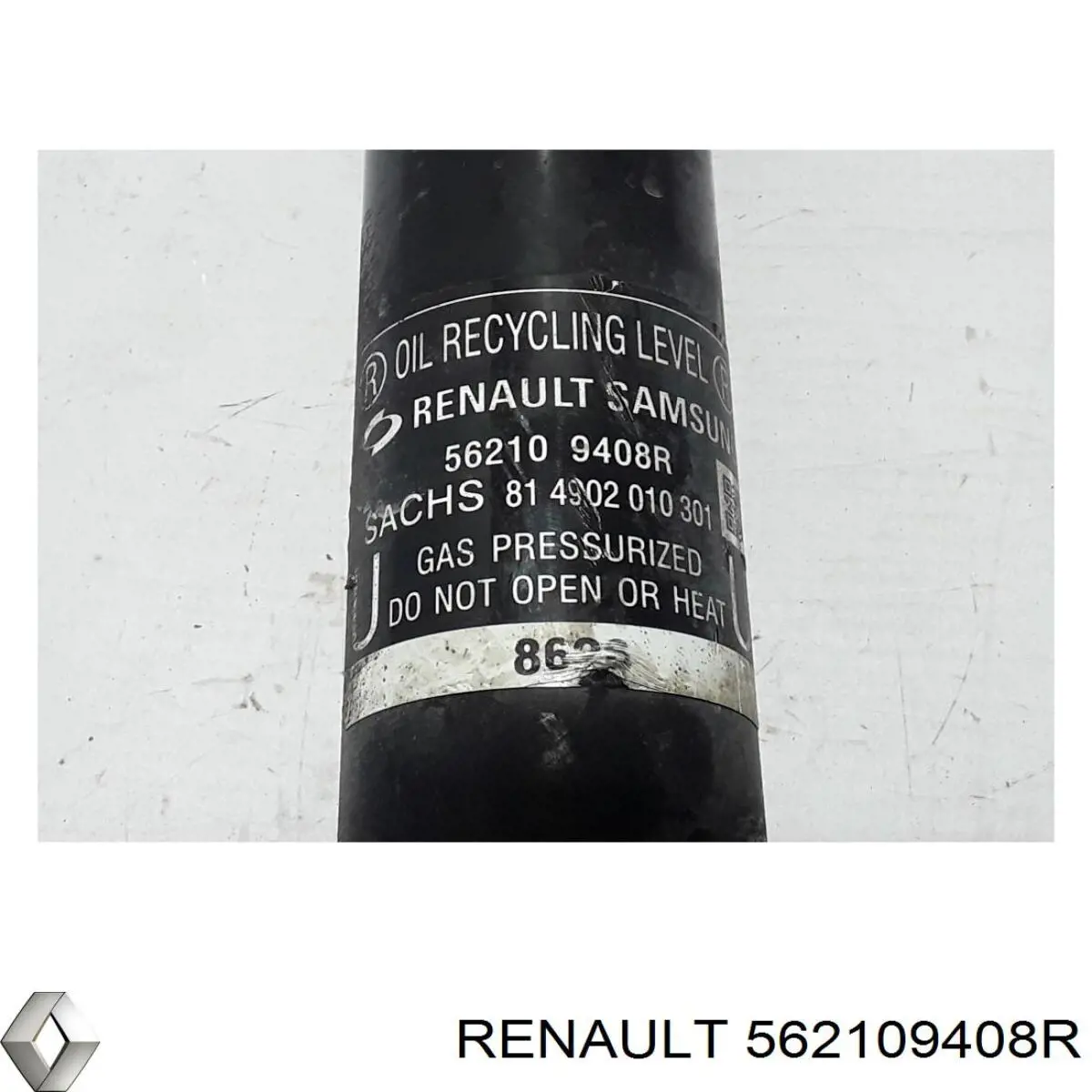 562100476R Renault (RVI) Amortiguadores posteriores