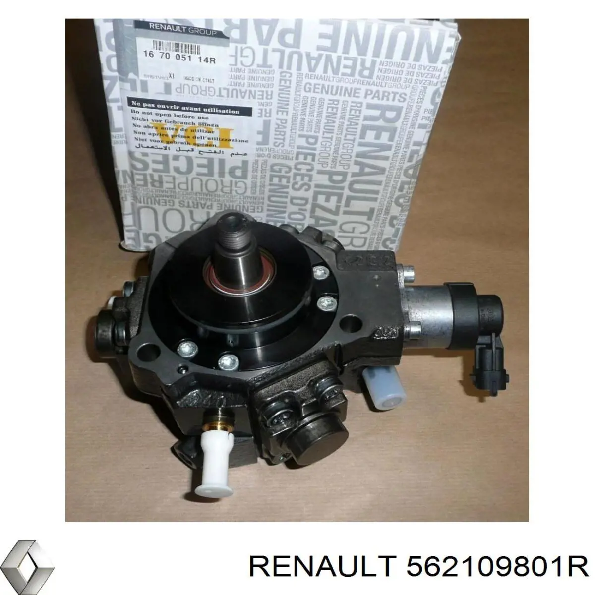 Amortiguador trasero derecho 562105958R Renault (RVI)