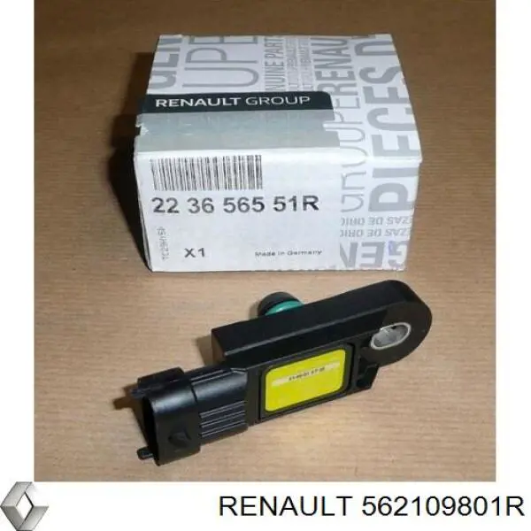 562105958R Renault (RVI) Amortiguador trasero derecho