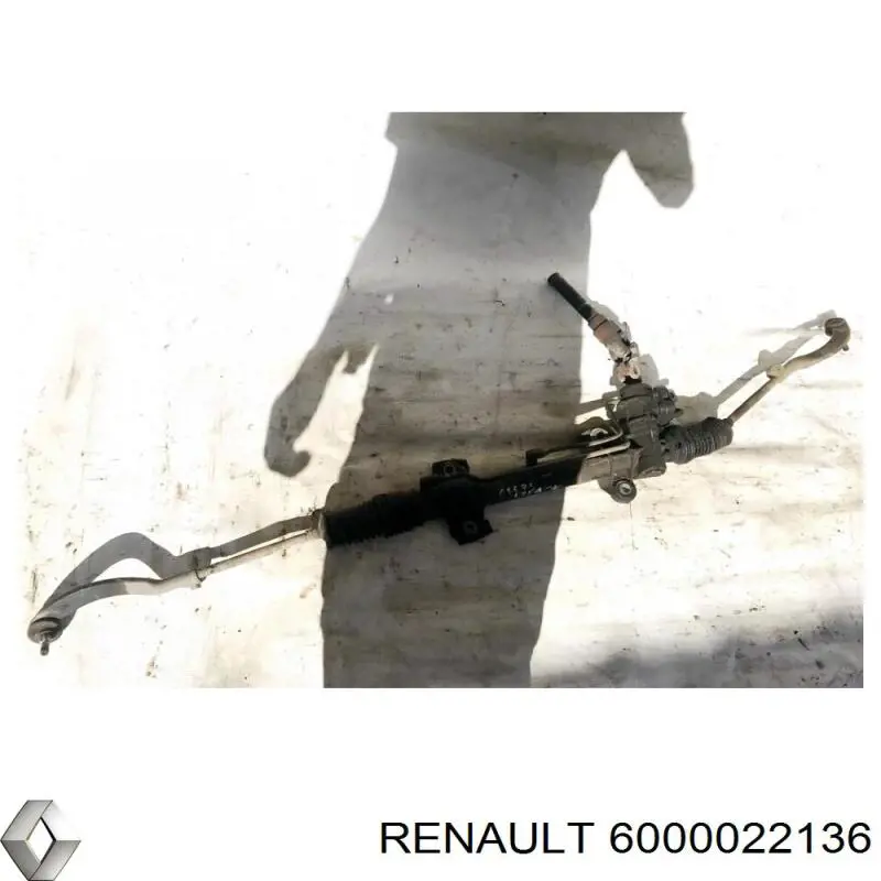 6000022136 Renault (RVI) cremallera de dirección