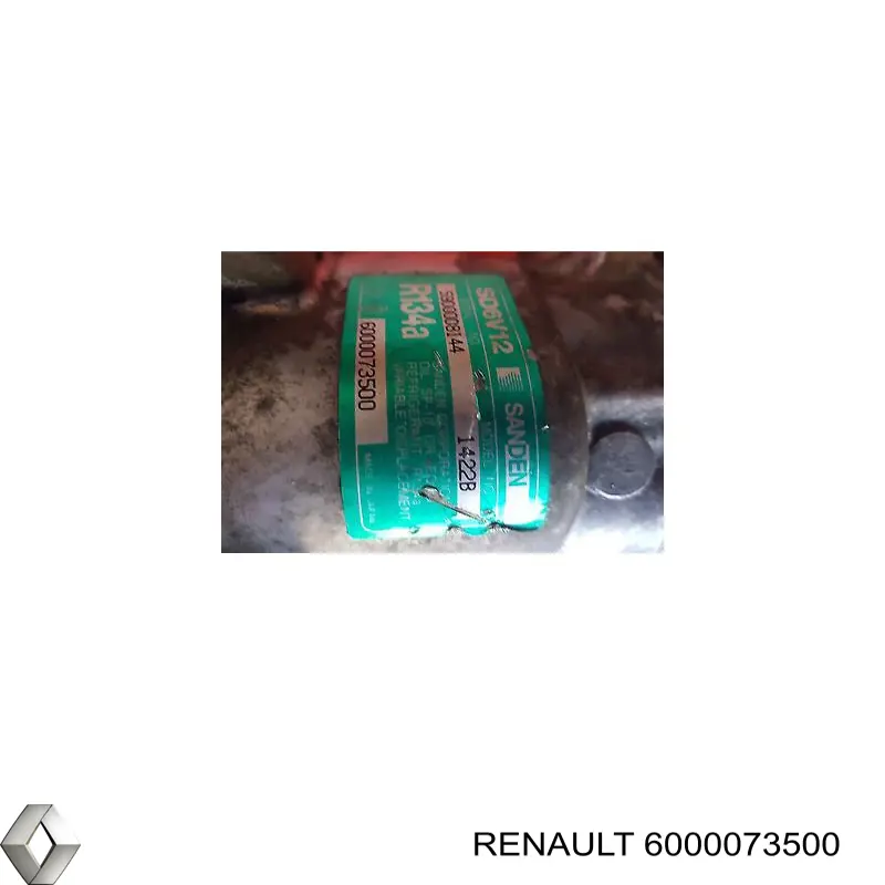 Compresor de aire acondicionado 89589 Nissens