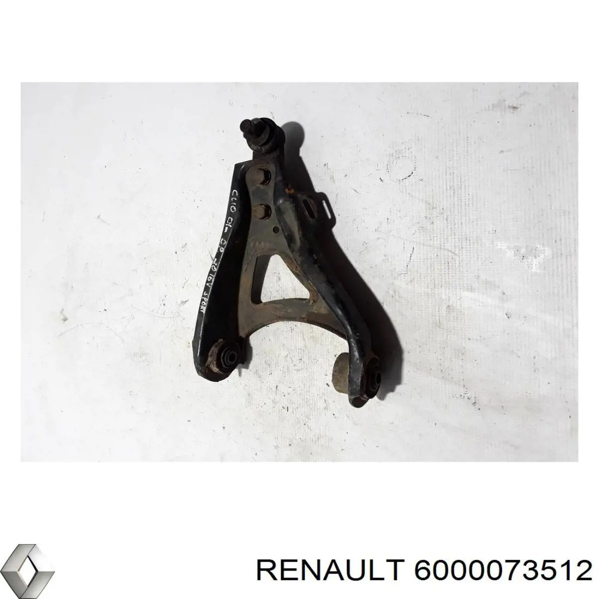 6000073512 Renault (RVI) barra oscilante, suspensión de ruedas delantera, inferior derecha